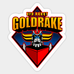 283 Goldrake Losanga Sticker